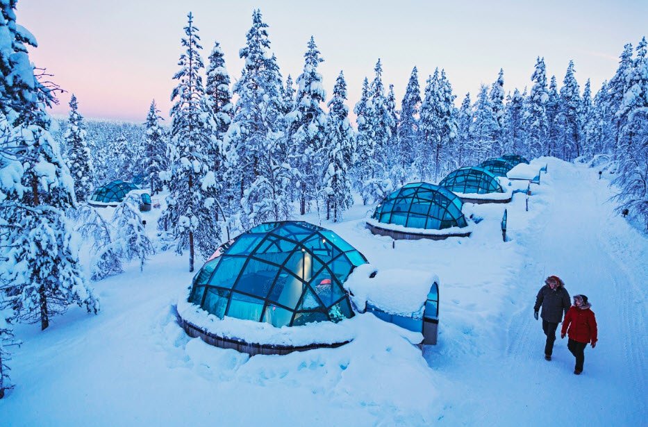 Kakslauttanen Arctic Resort, Saariselkä, Lapland, Finland